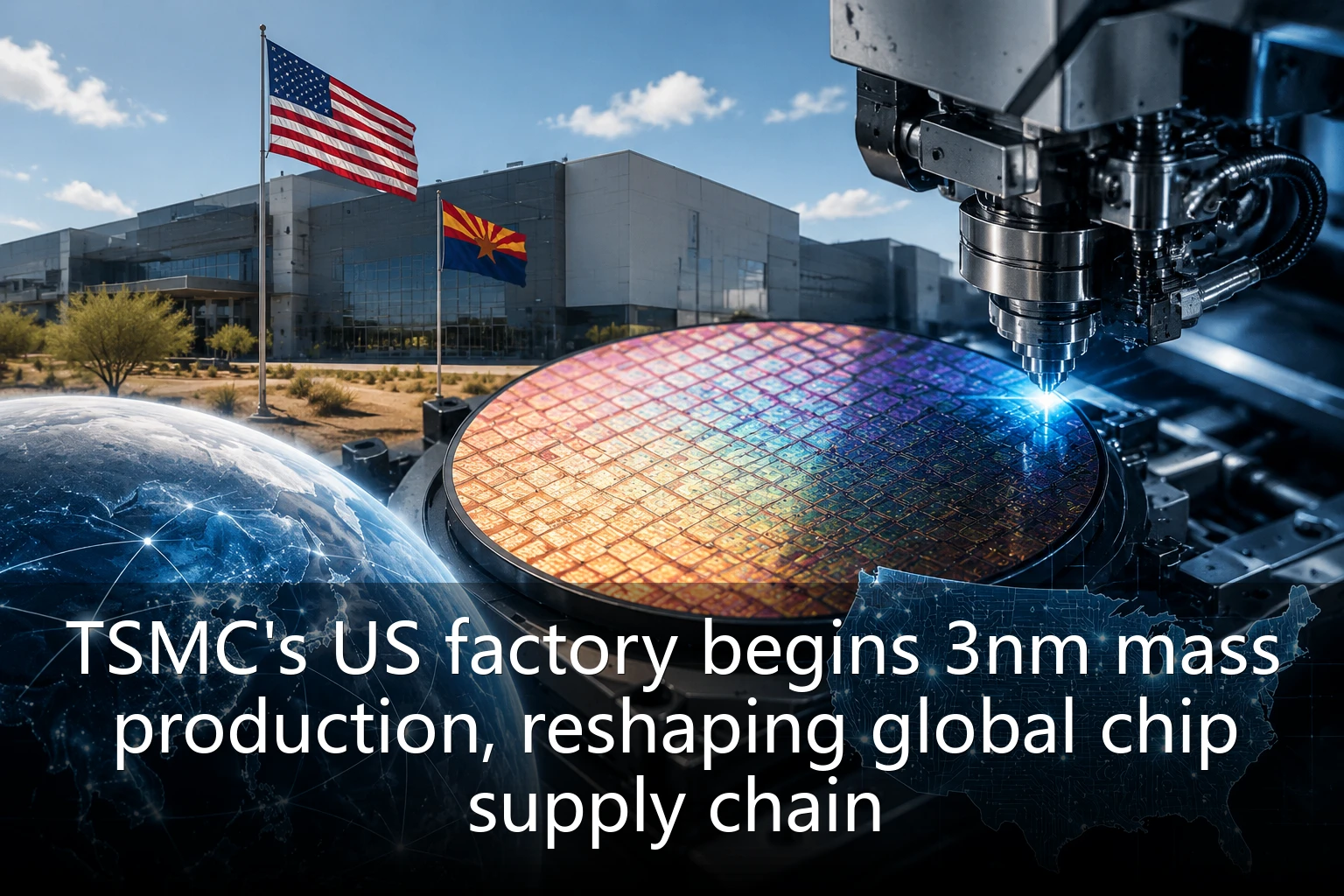 TSMC's US factory begins 3nm mass production, reshaping global chip supply chain