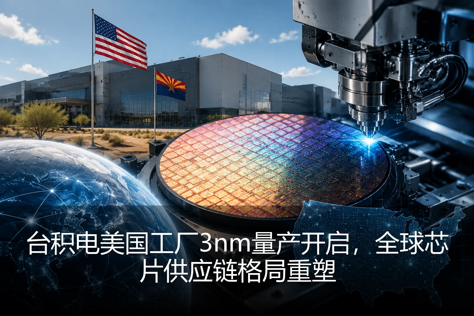 台积电美国工厂3nm量产开启，全球芯片供应链格局重塑