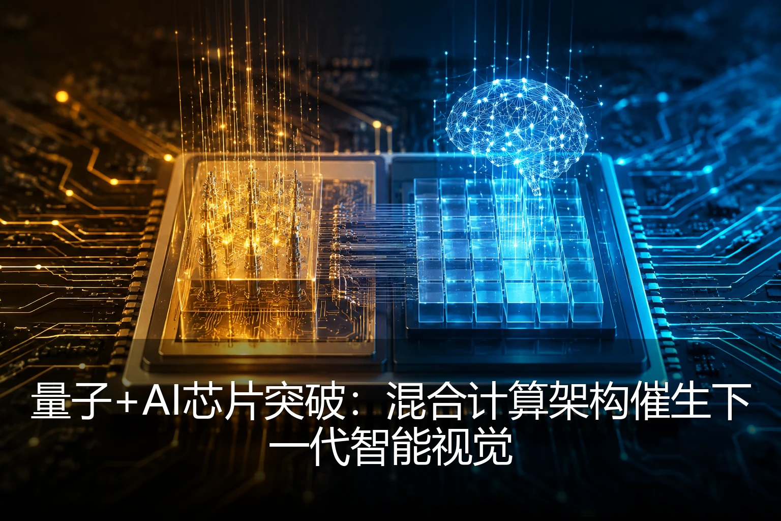 量子+AI芯片突破：混合计算架构催生下一代智能视觉