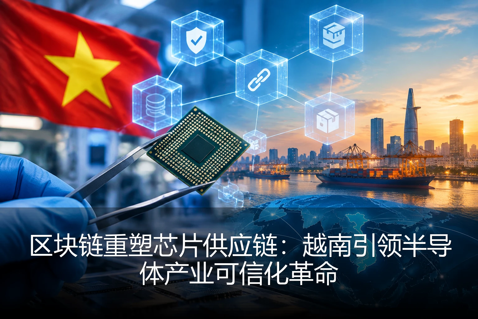 区块链重塑芯片供应链：越南引领半导体产业可信化革命